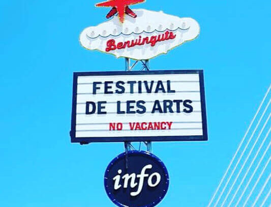 Poste carteles Festival de les Arts