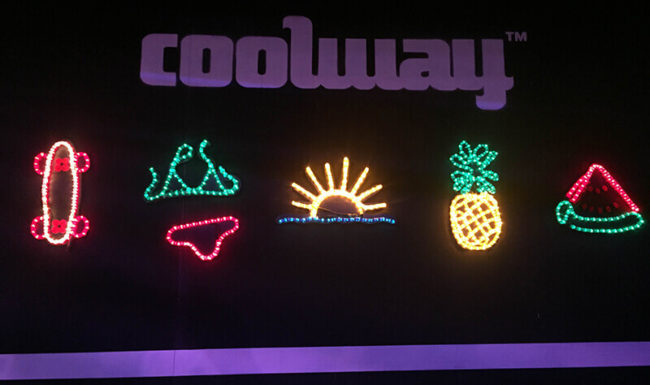Carteles luminosos para el Stand de CoolWay